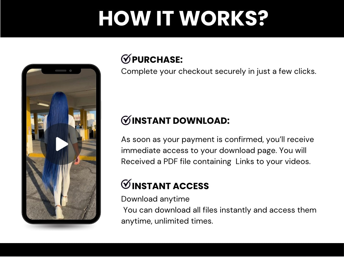 Done-For-You Viral Hair Reels (Volume 1)
Premium AI Ad Pack for Hair Brands, Vendor Sellers & Resellers